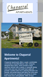 Mobile Screenshot of chaparralapartments.net